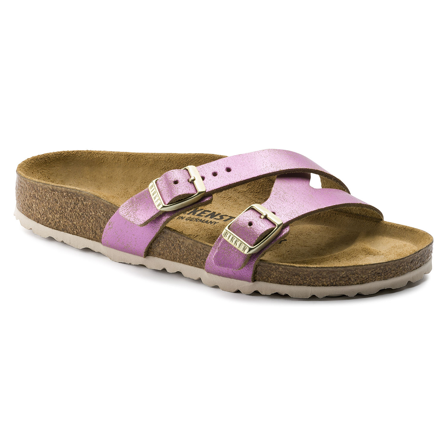 pink stussy birkenstocks