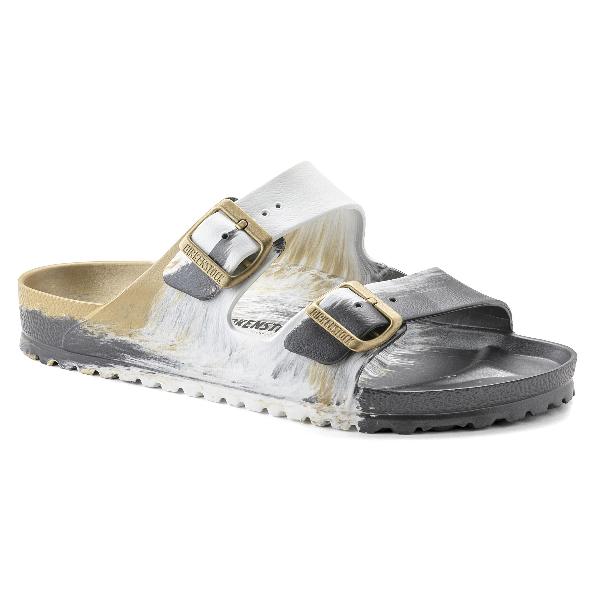 Birkenstock Women's Arizona Sandal EVA Glamour Gold Multi | Birkenstock